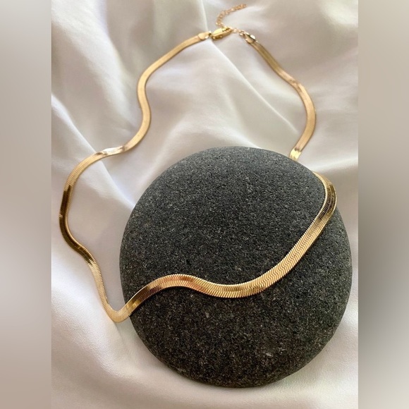 House of Harlow 1960 Jewelry - NEW House of Harlow 1960 Gold 16”+3” Snake Necklace